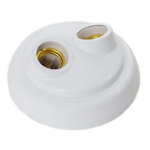 Plafon C/ Soquete de Porcelana