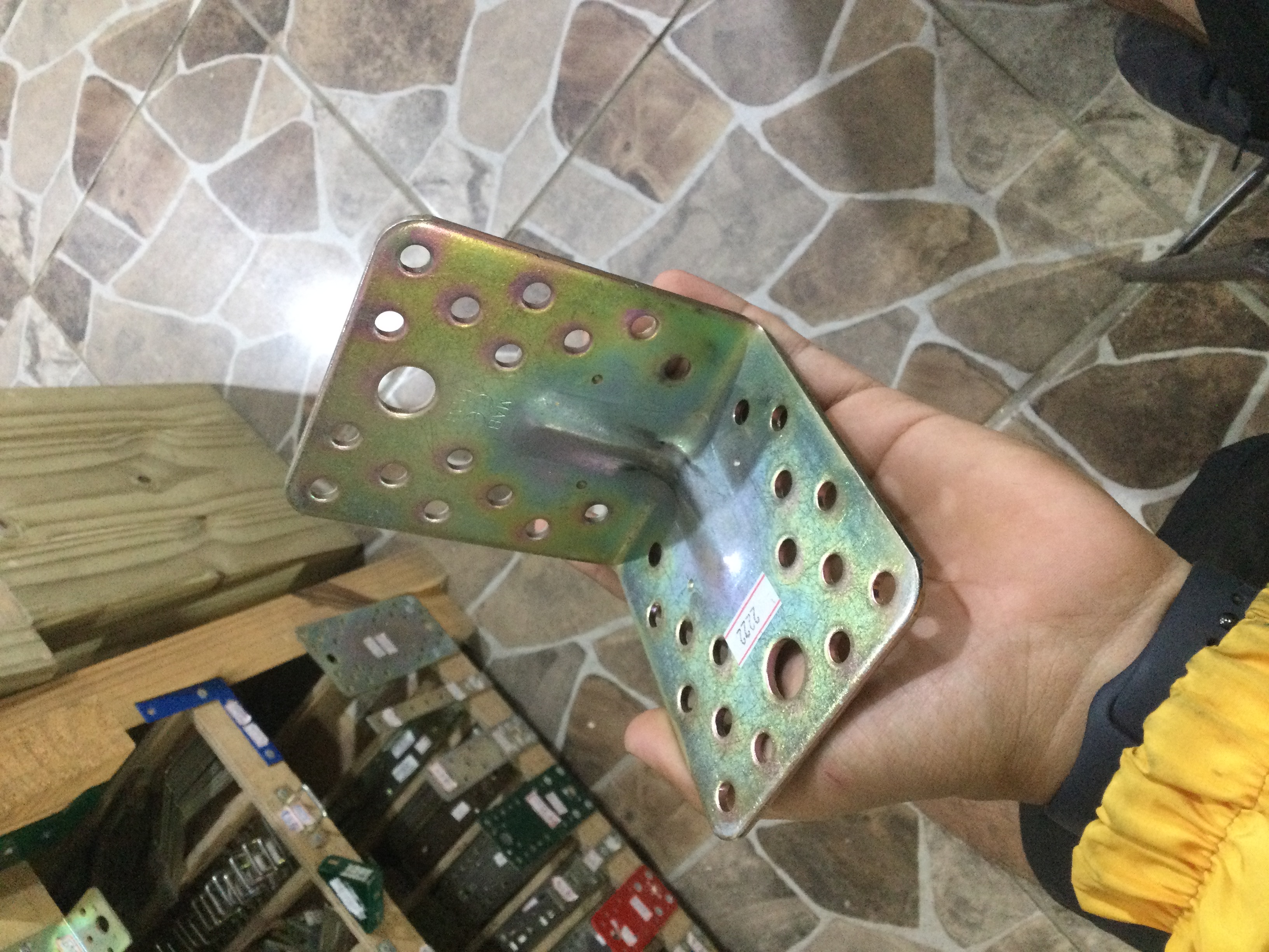 Placa de Junção Aço Galvanizado