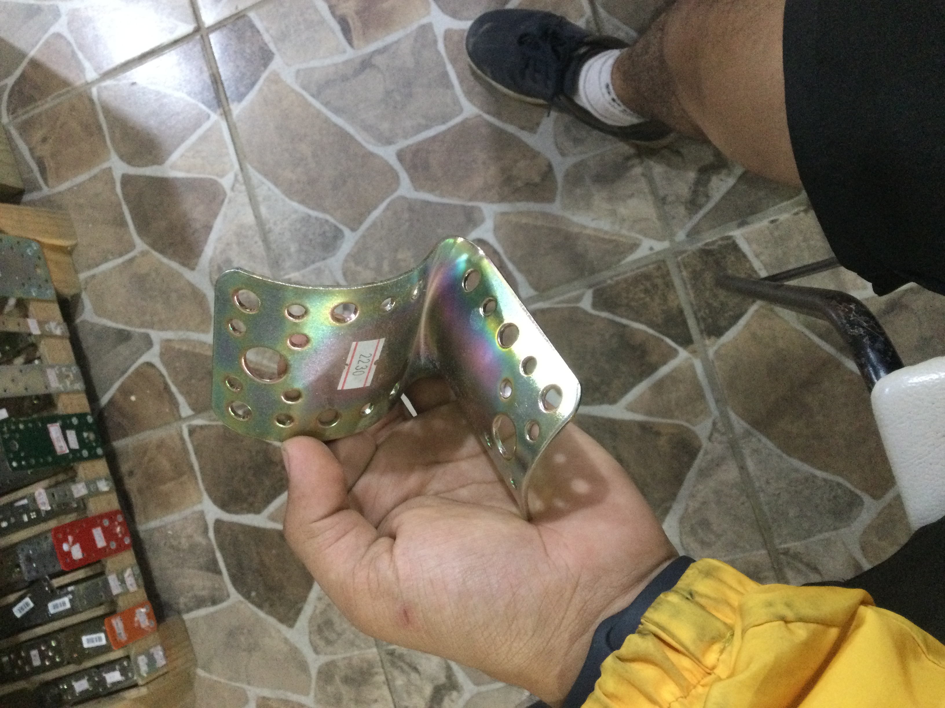 Placa de Junção Aço Galvanizado