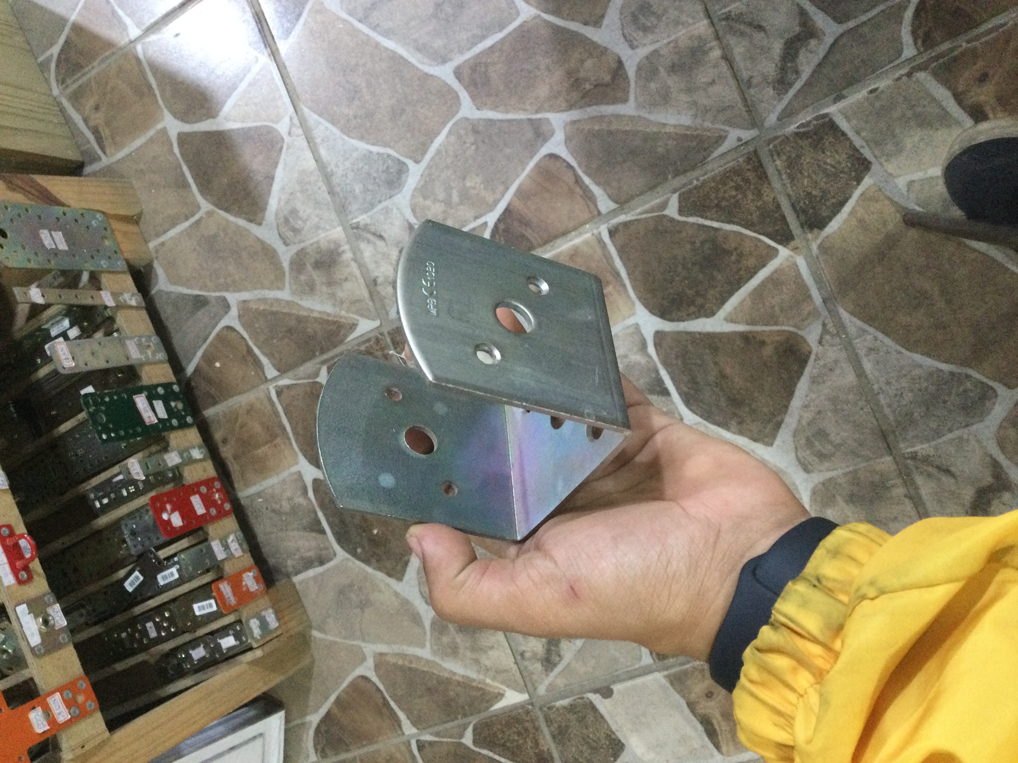 Suporte P/ Telhado Aço Galvanizado