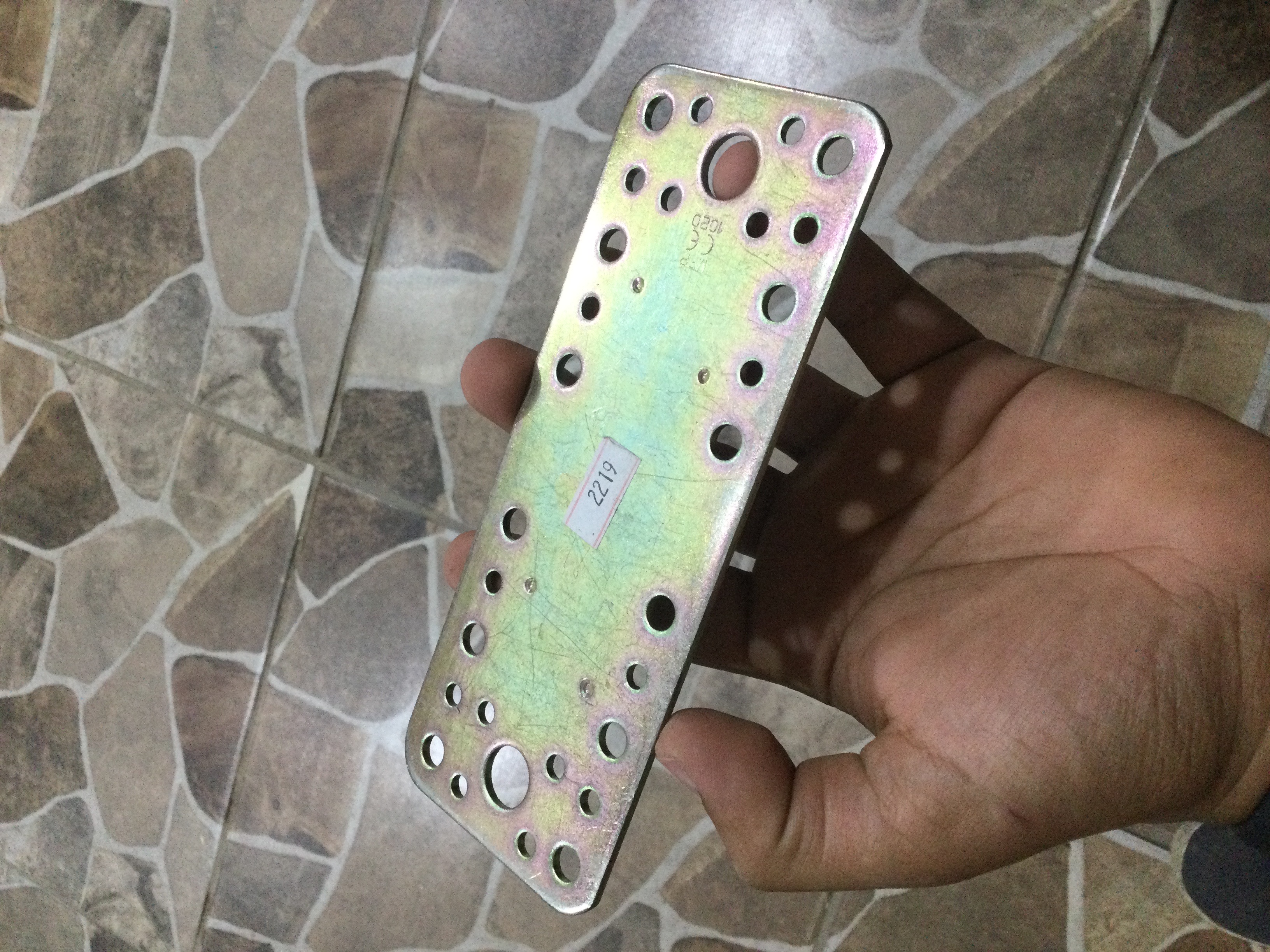 Placa de Junção Aço Galvanizado