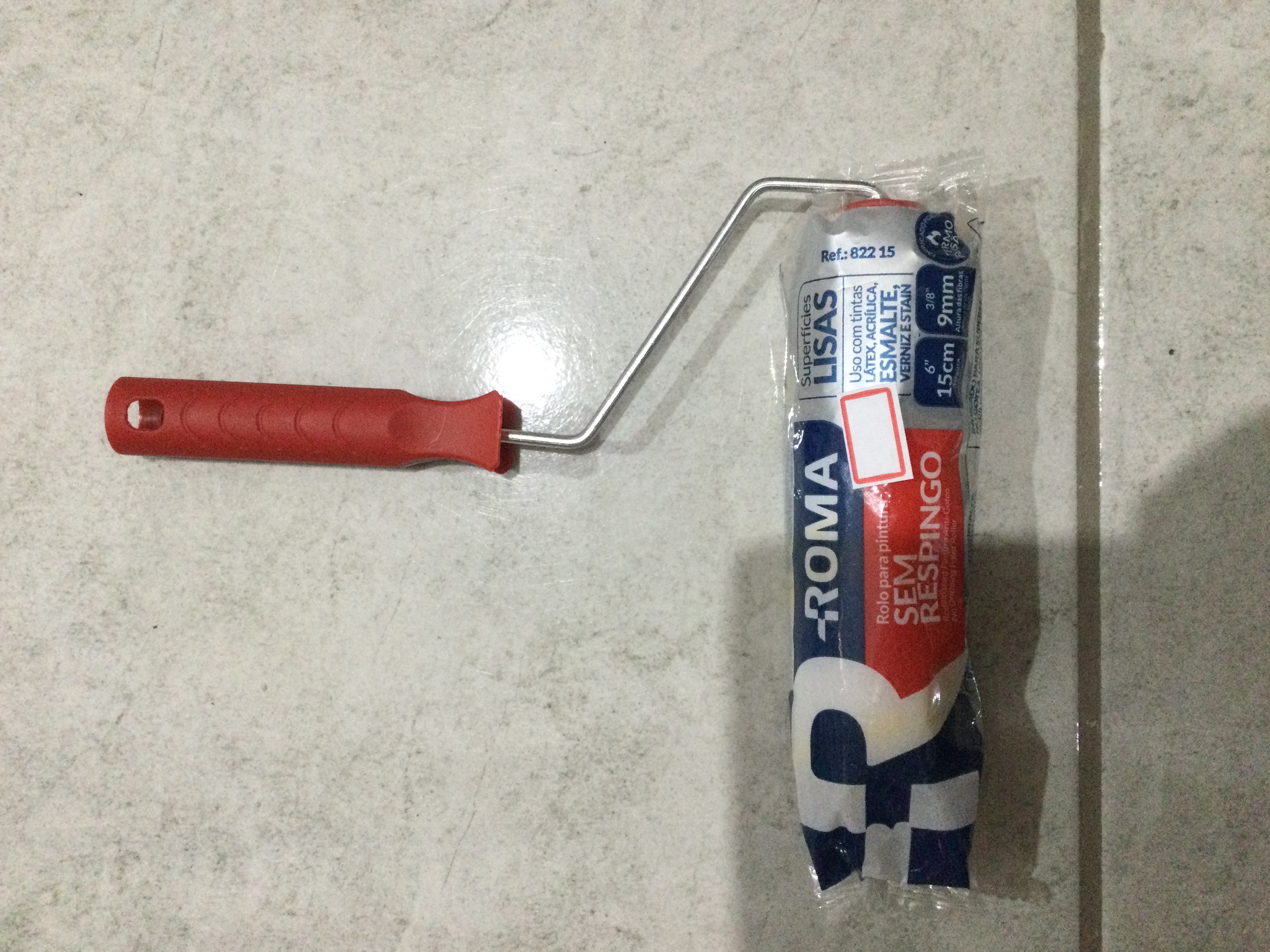 Rolo de Pintura de Lã Com Cabo