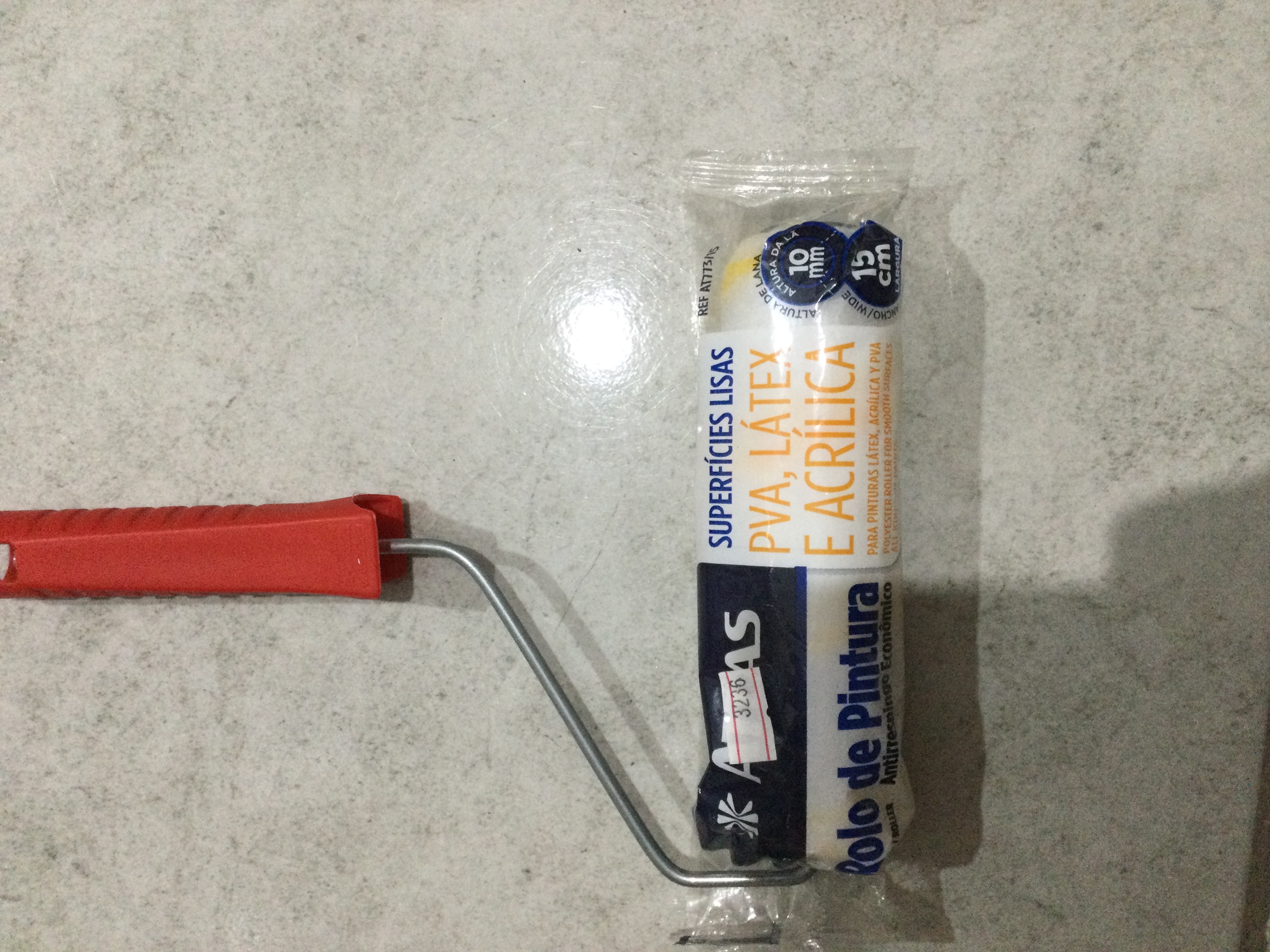 Rolo de Pintura de Lã Com Cabo