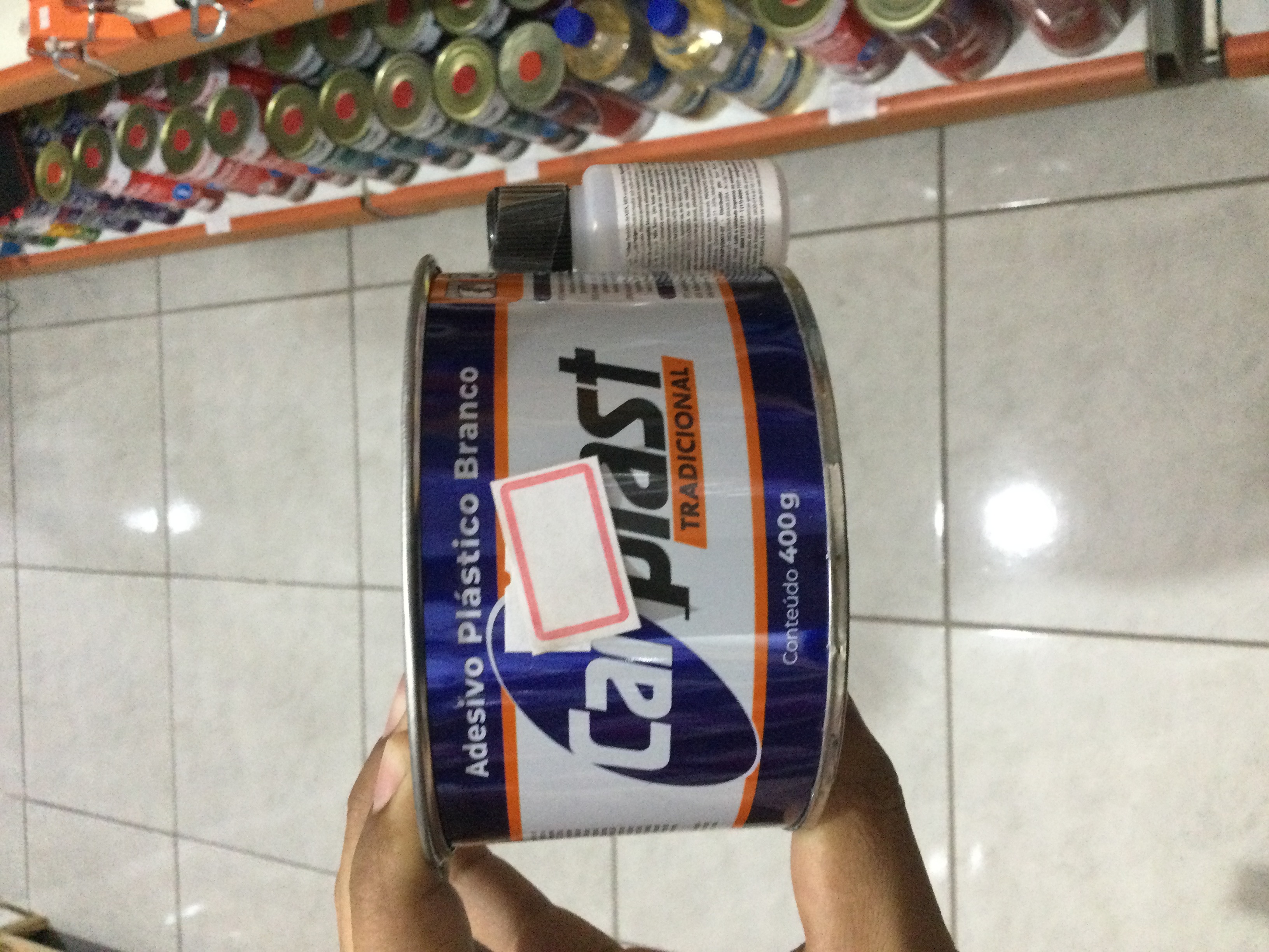 Adesivo Cola Plástica