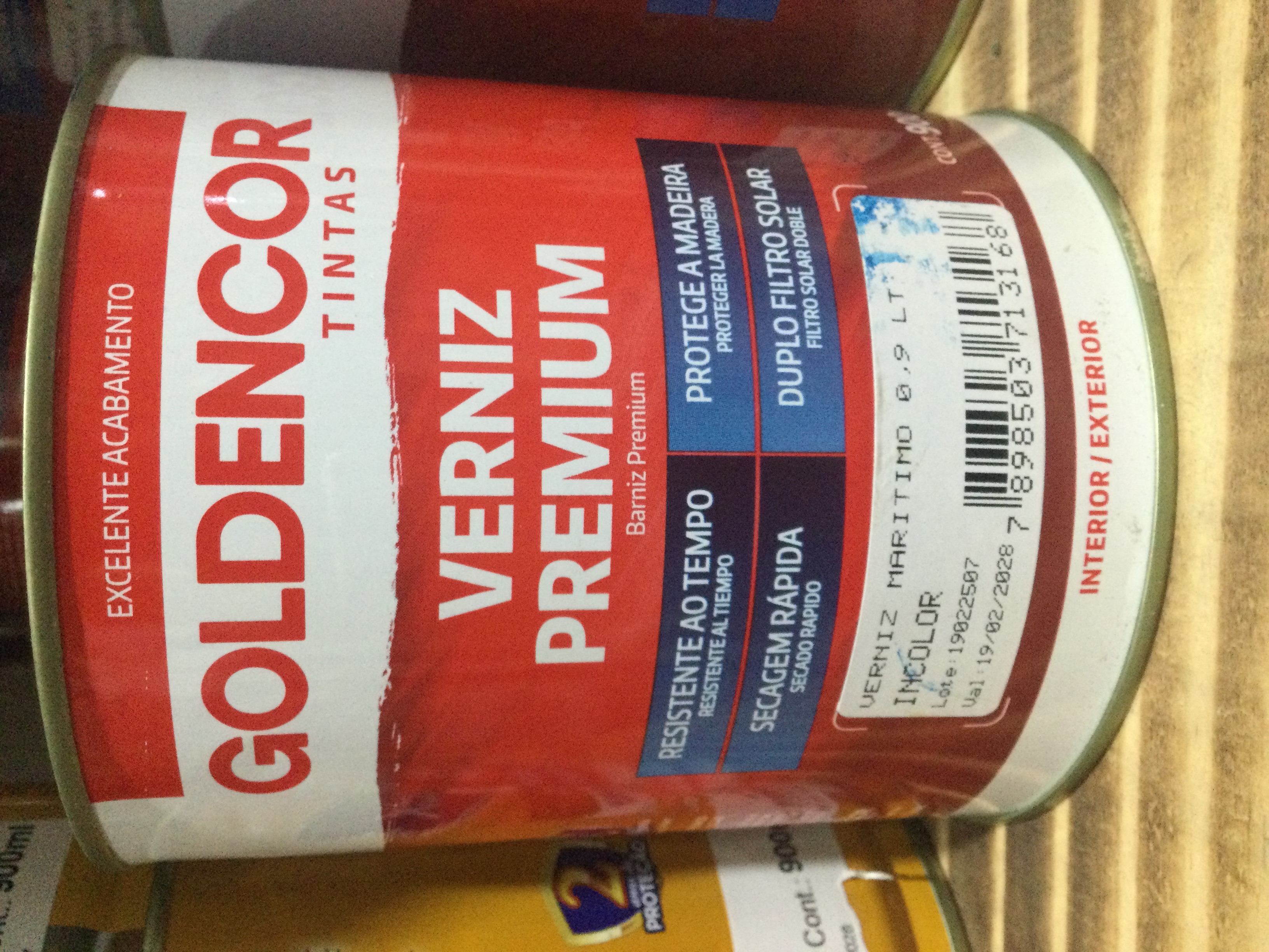 Verniz Marítimo Goldencor