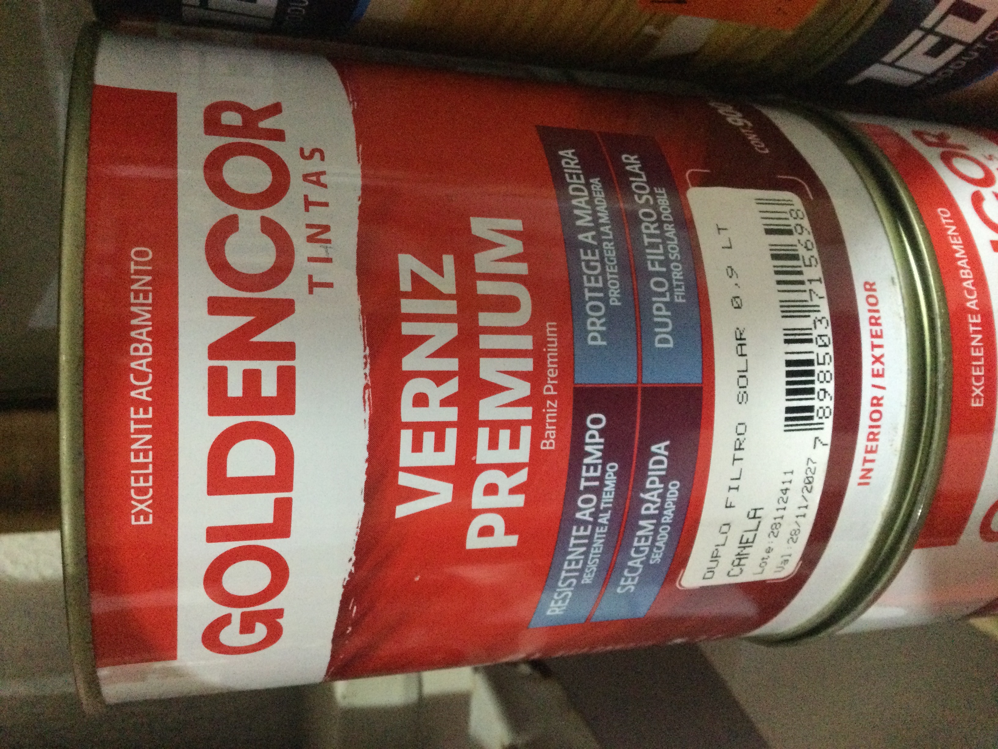 Verniz Duplo Filtro Solar