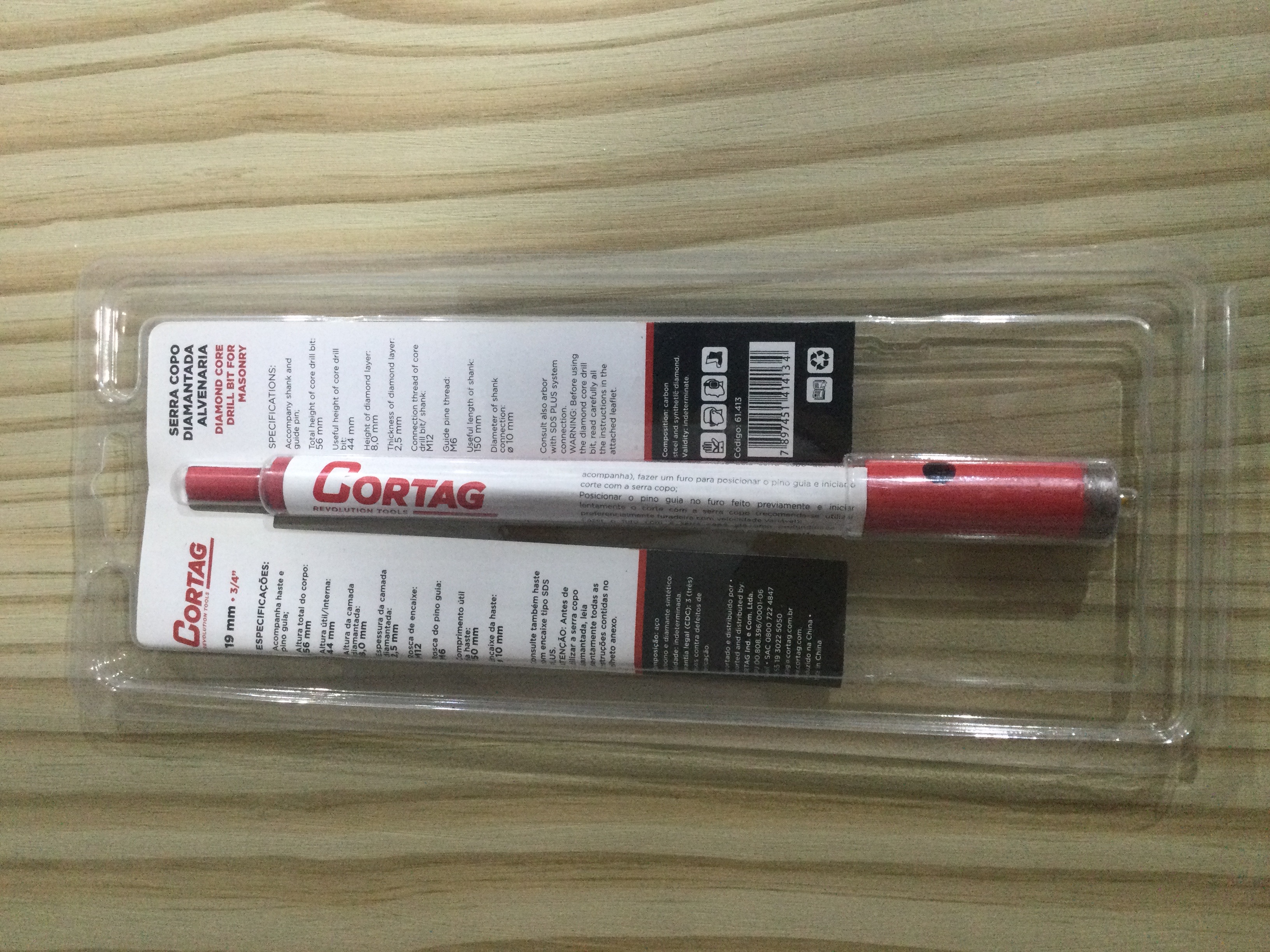 Serra Copo Diamantada