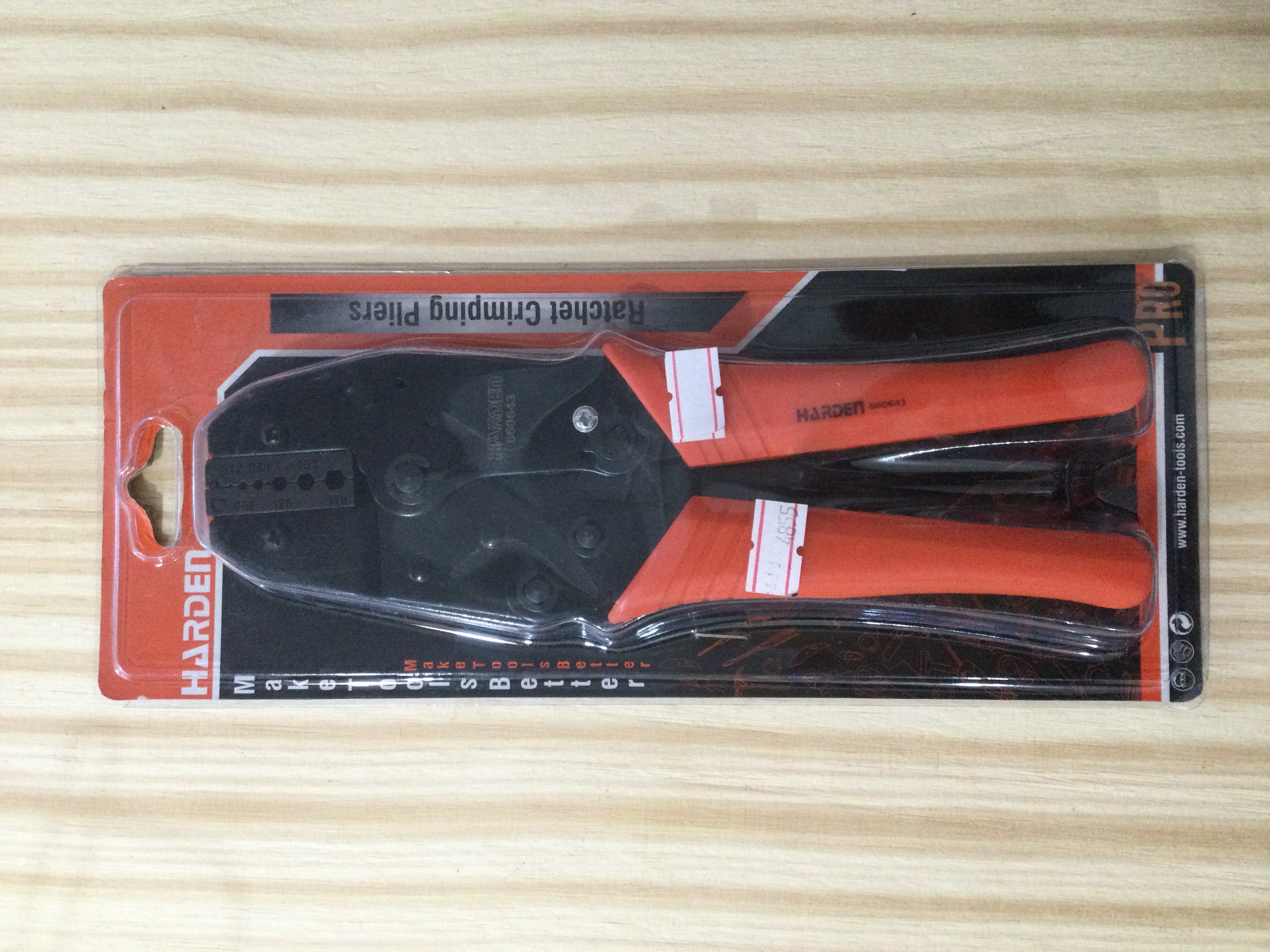 Alicate Prensa Terminal Tubular