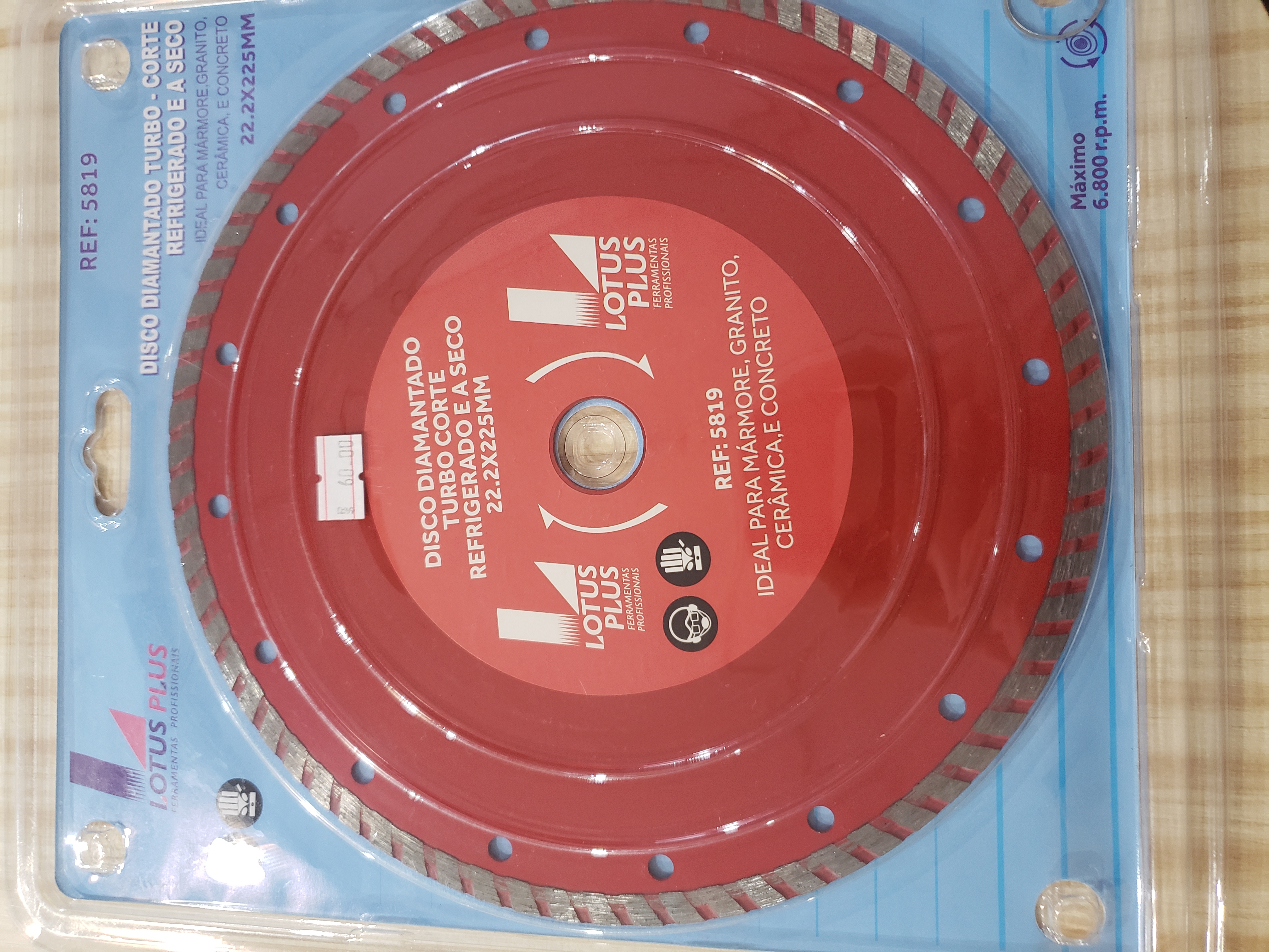 Disco Diamantado Turbo Segmentado