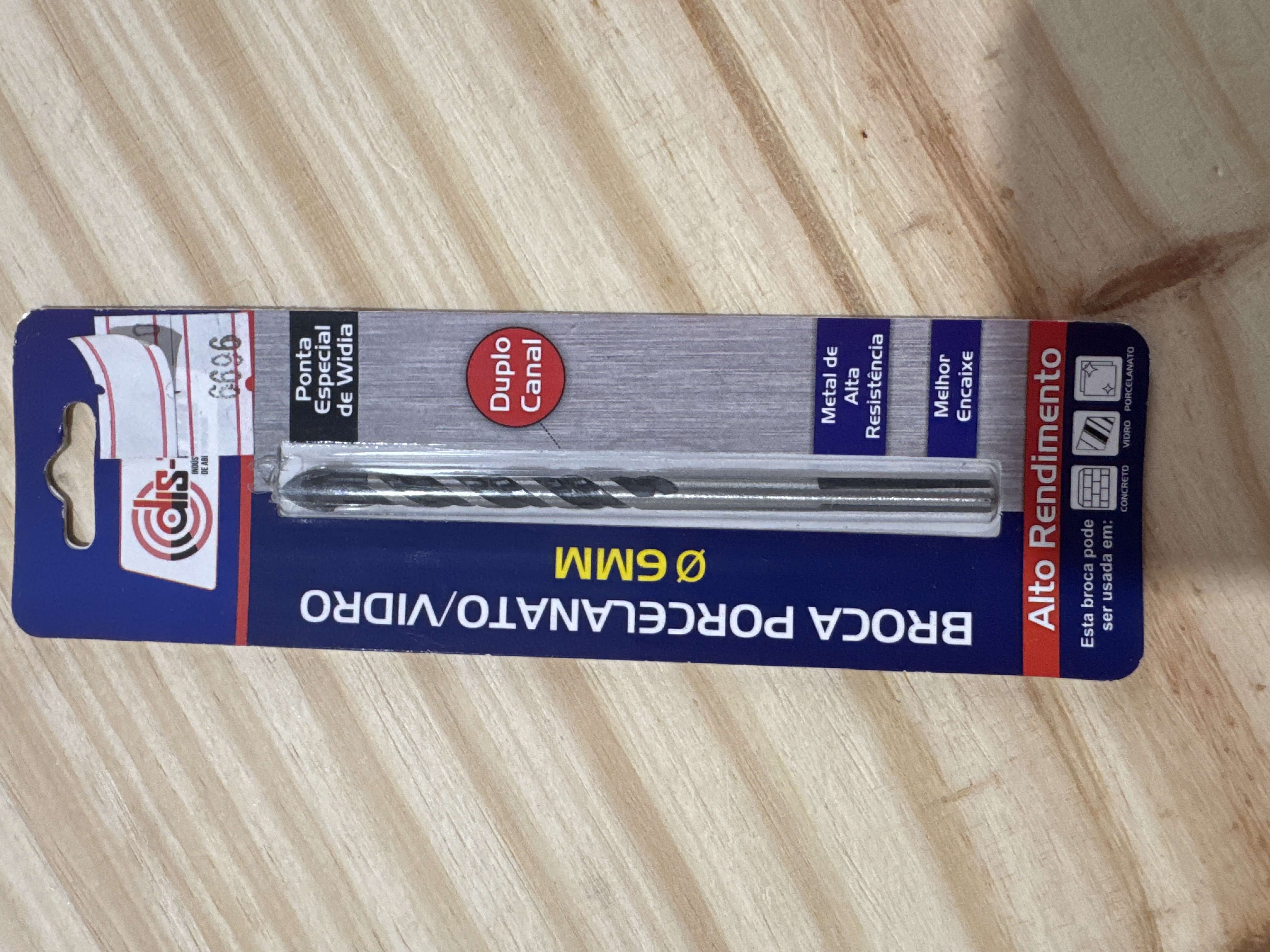 Broca P/ Vidro e Porcelanato