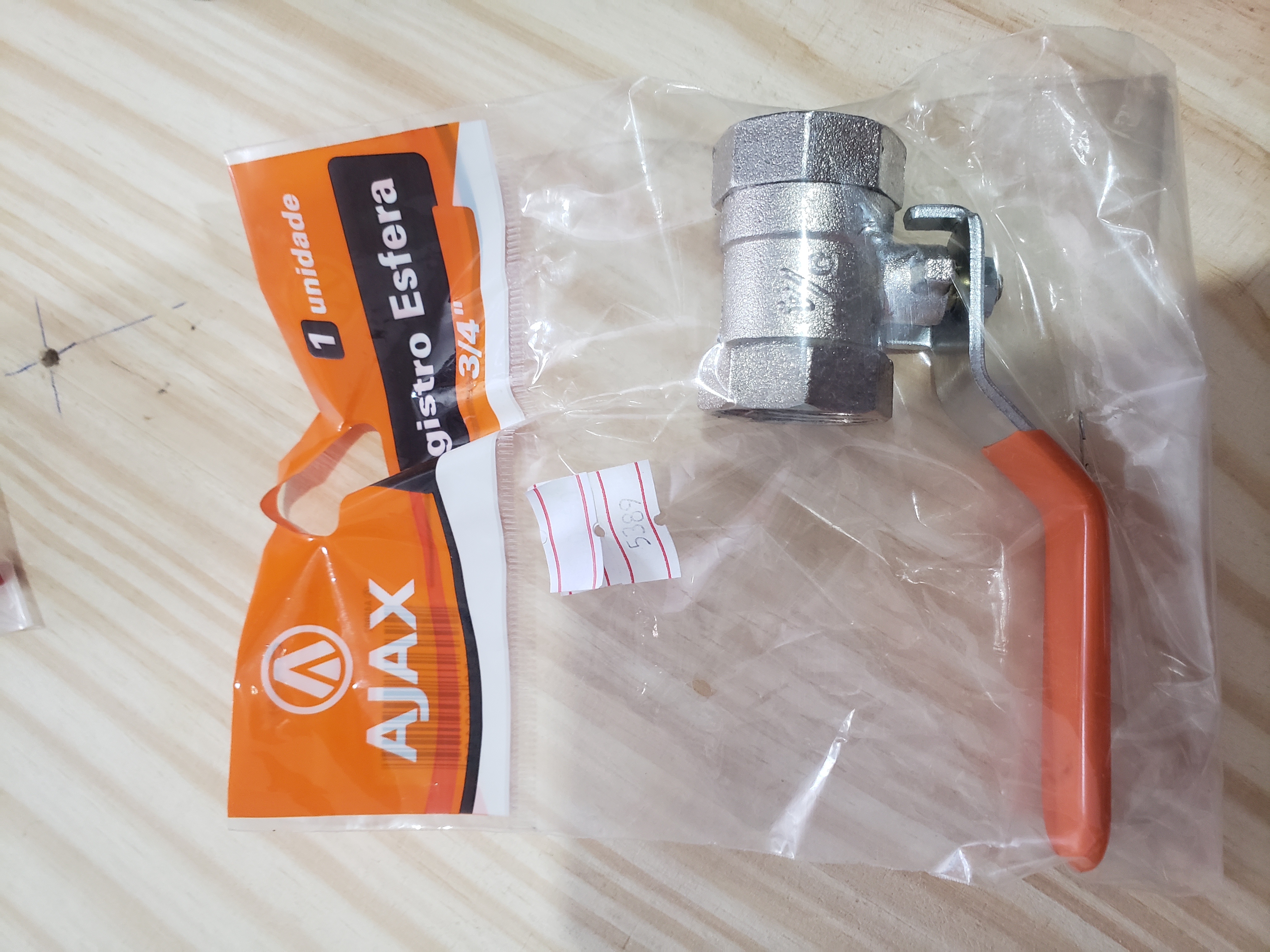 Registro Esfera Metal