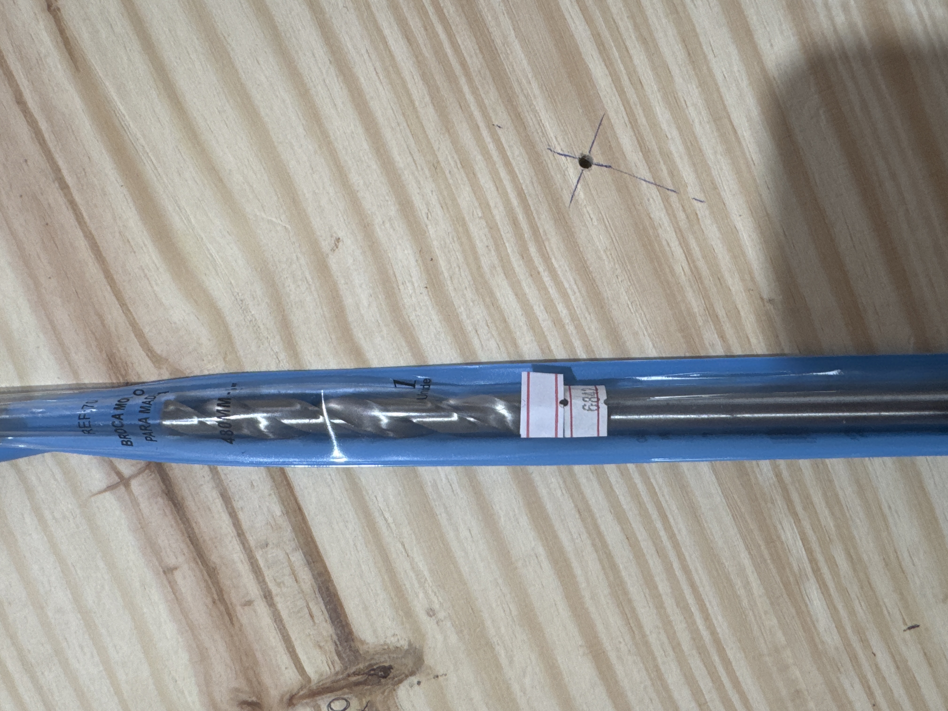 Broca Aço Rápido Longa (Mourão)