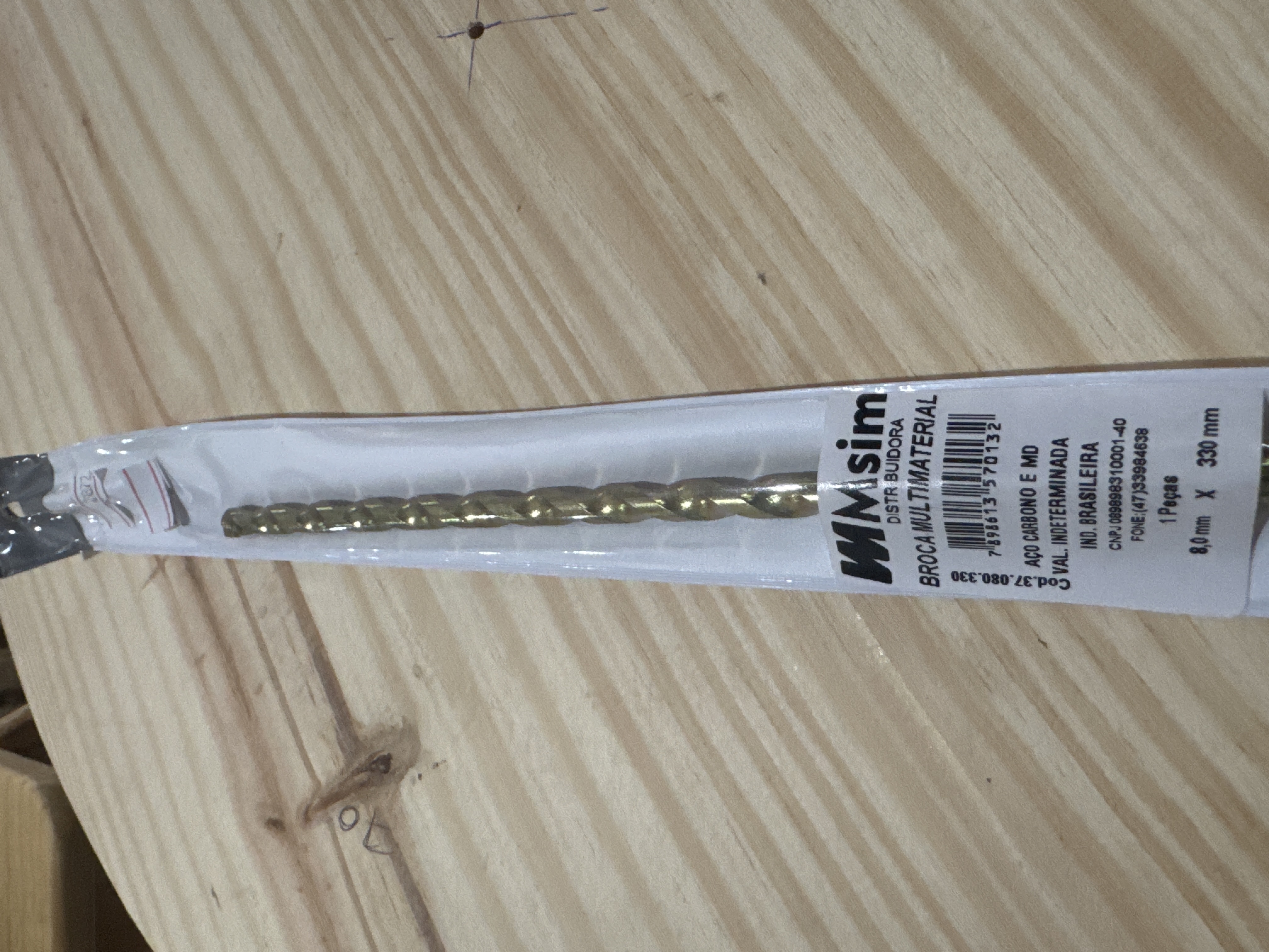 Broca Multimaterial Longa