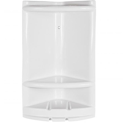 Porta Shampoo e Sabonete Metasul CANTO PVC BRANCO REF. 010801002