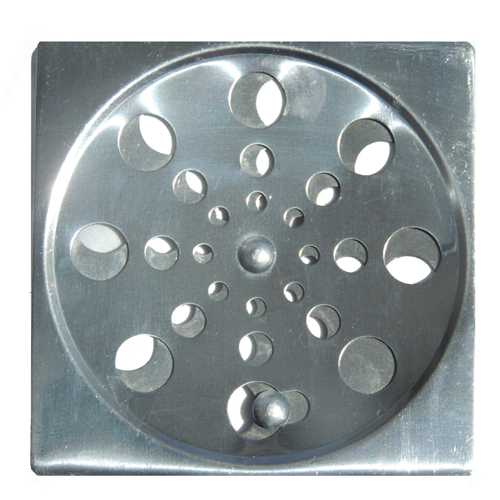 Grelha P/ Ralo Esgoto REF. 200003 - OVERTIME 100MM Inox C/ Fecho