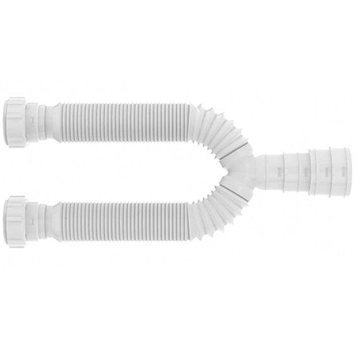 Sifão Extensivo Universal Duplo REF. 30205-425 - BLUKIT 70CM BRANCO