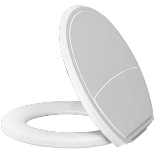 Assento Sanitário REF. 10504103 - METASUL ALMOFADADO PLUS SLIM BRANCO